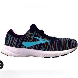 Brooks Launch 6 Womens Size 8.5 Blue Purple Multi Color Shoes 1202851B423